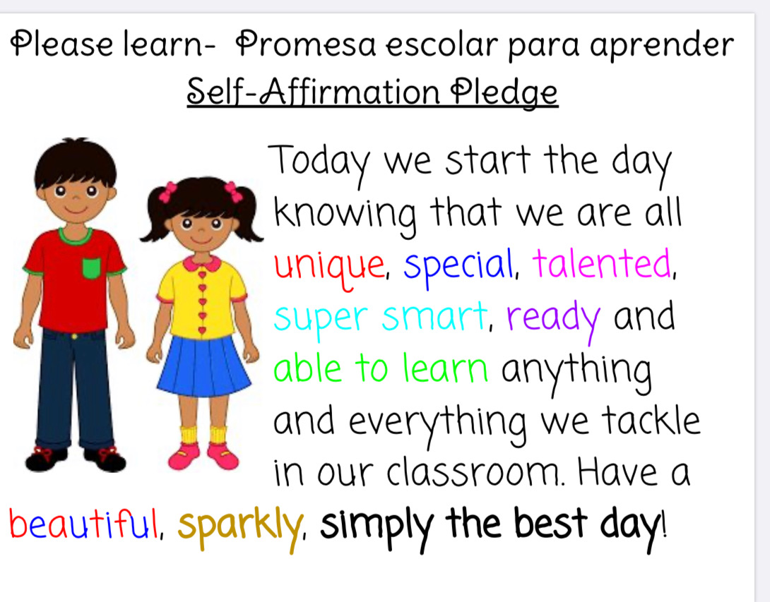 Self-Affirmation Pledge Self-Affirmation Pledge