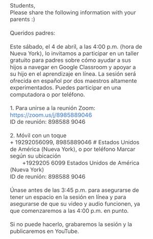 Webinar Info Spanish Webinar Info Spanish