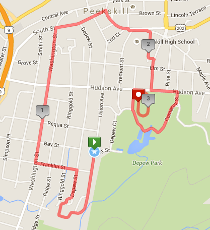 Map A 5k Route 5K & Fun Run Registration Information / 5K Race Route Map